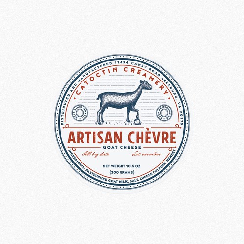 Catoctin creamery artisan goat cheese 