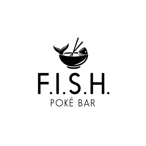 Logo Concept for F.I.S.H. Poke Bar