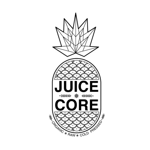 Juice core logo design