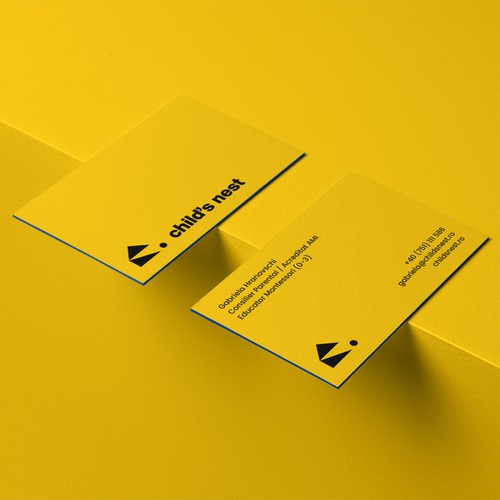 Business Card Template - Child's Nest