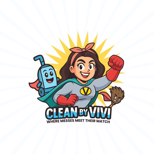 Logo Design For Clean by Vivi