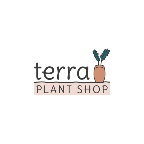 Logo Concept for a Plant Shop