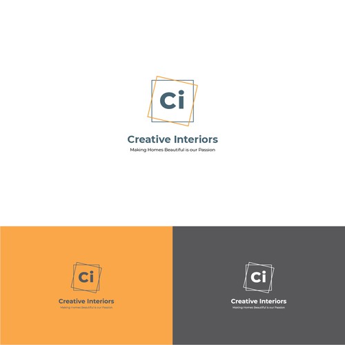 Logo concept for Creative Interiors