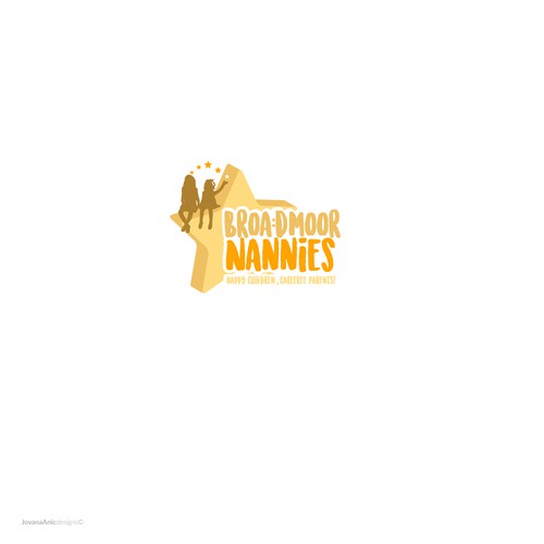 Fun logo for Nannies agency