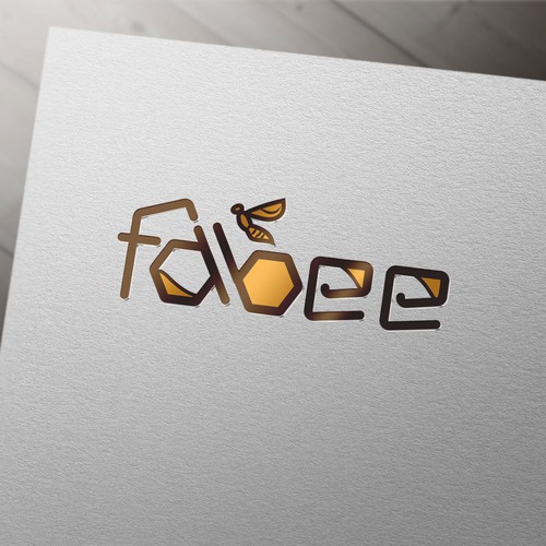 Logo concept for honey brand