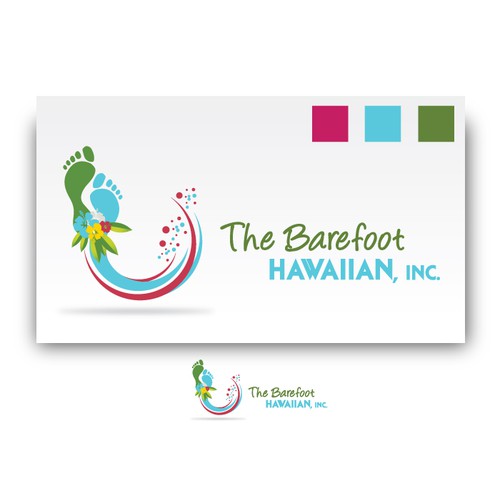 Logo for The Barefoot Hawaiian, Inc.