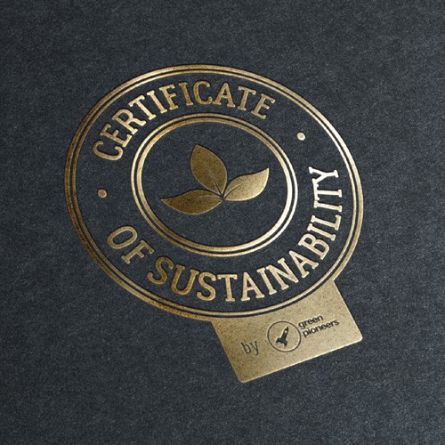 Certificate of Sustainability Seal/Stamp 