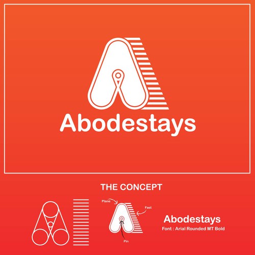 concept logo abodestays