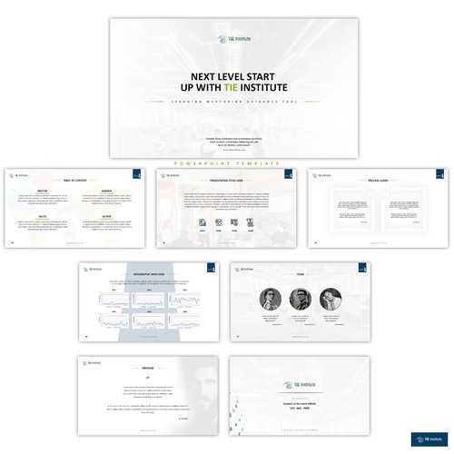 PowerPoint presentation template design 