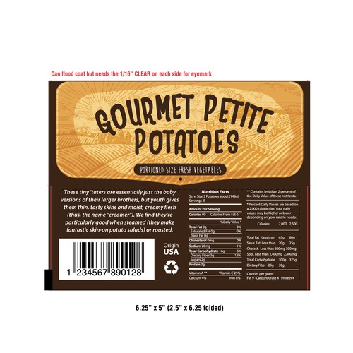Packaging design for Fresh Direct