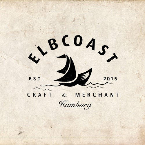 Design contest entry for a logo for vintage maritime fashion & interior business