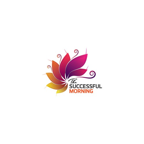 An inspirational logo for "The Successful Morning"