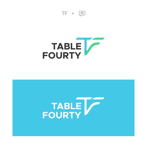 Table Fourty Logo Concept