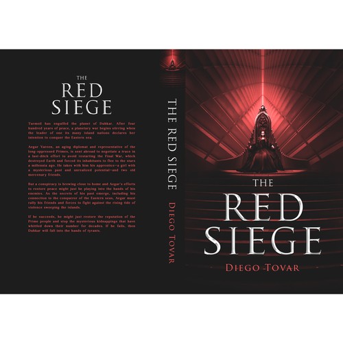 'Red siege' book cover