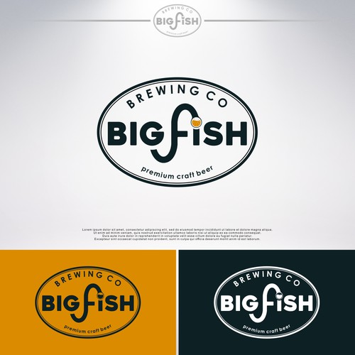 Logo concept for brewing company