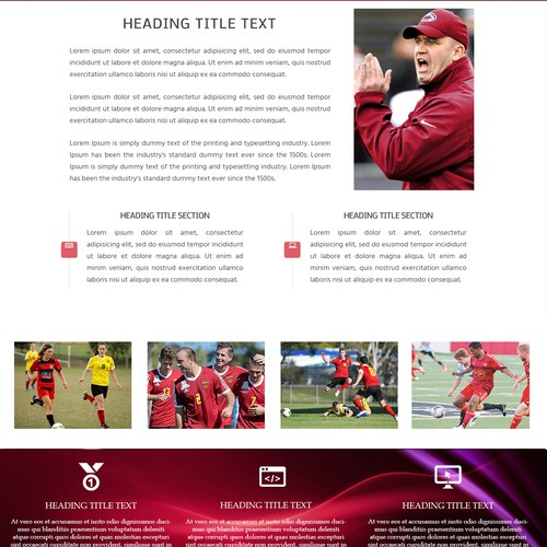 WEB SITE DESIGN - Footballers' Network