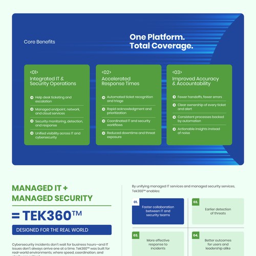 Service Page for a Tech Company