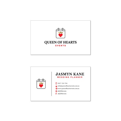 QUEEN OF HEARTS EVENTS