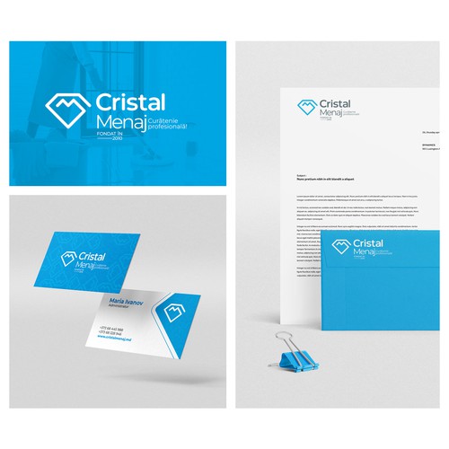 CristalMenaj, Logo Design 