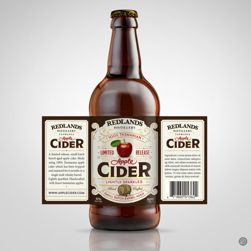 Apple Cider label