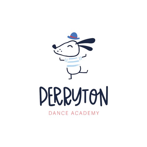Playful logo for children's dance school