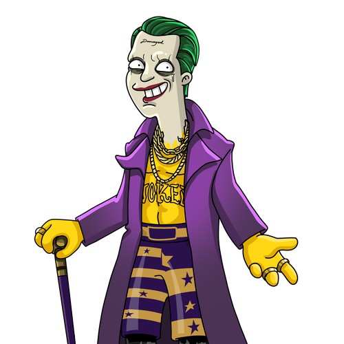 JARED LETO  - JOKER  (Cartoon Version)