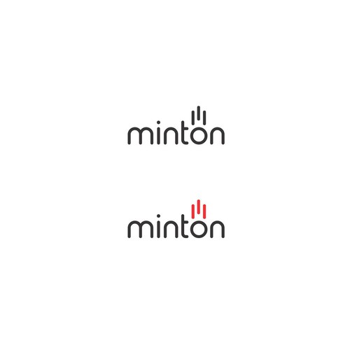 Logo concept for badminton group