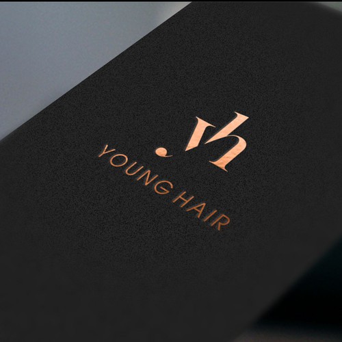 Outstanding logo for a new hair product range for women