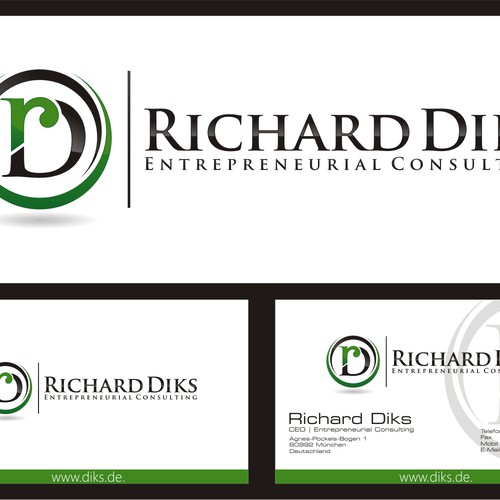 logo für Richard Diks | Entrepreneurial Consulting