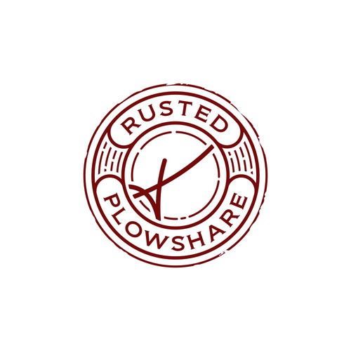 Logo For "RUSTED PLOWSHARE"