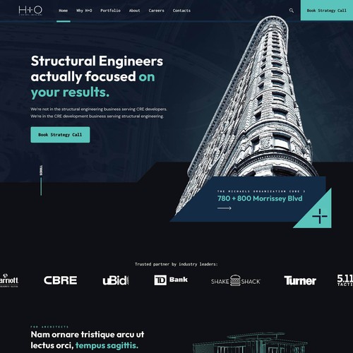 Web Design for Structural Engineering Company