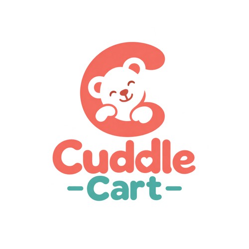 Create a memorable, playful logo for Cuddle Cart – a kids’ teddy-making experience
