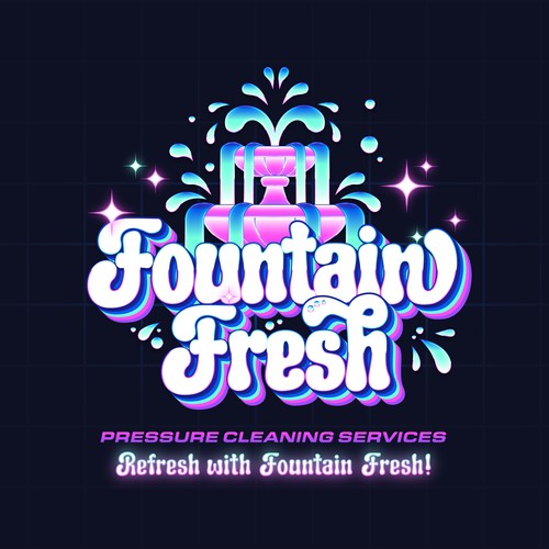 Fountain Fresh Logo - Pressure Cleaning Services