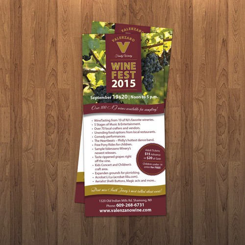 WineFest 2015 flyer