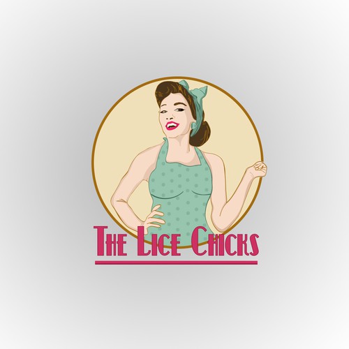 logo for the lice Chicks
