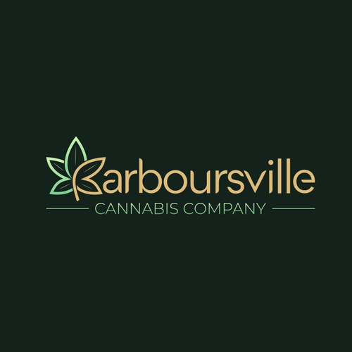 Simple, artistic design for a cannabis company