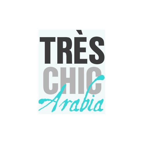 Logo for fashion and culture blog: Très Chic Arabia