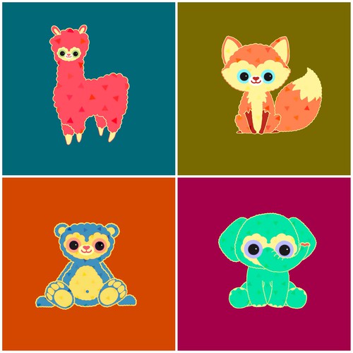 Animal toy designs
