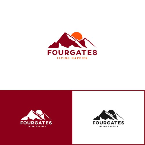Natural Logo Concept for FourGates