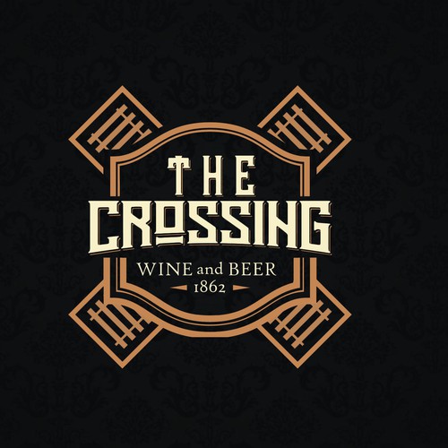 LOGO BAR WINE AND BEER