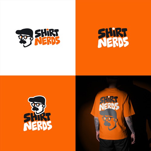 Mascot Logo for a Shirt Selling Company
