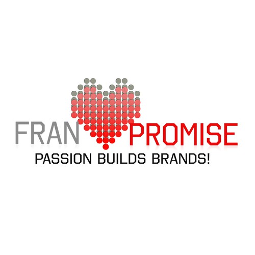 Create a logo that represents love and passion for my franchise clients