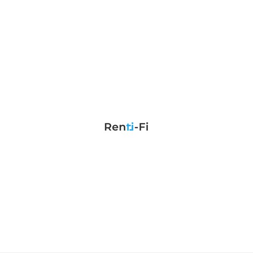 Modern Logo Design for Renti-Fi app. 