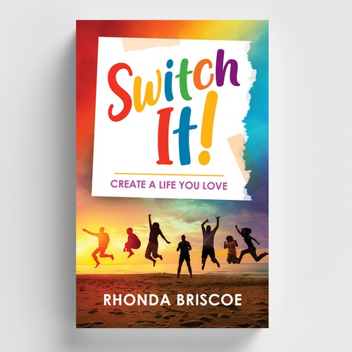 Book cover about loving life