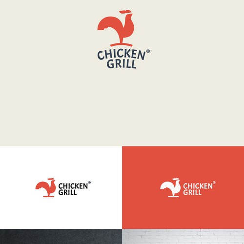 Chicken Grill Logo Design