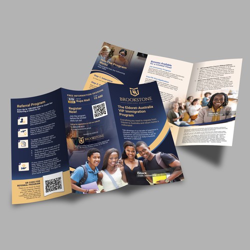 A4 Trifold Brochure