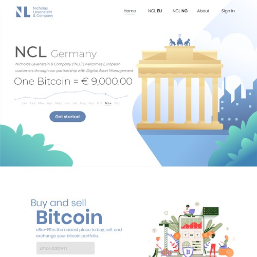 Cryptocurrency Landing Page v2