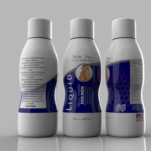 liquid multivitamin label