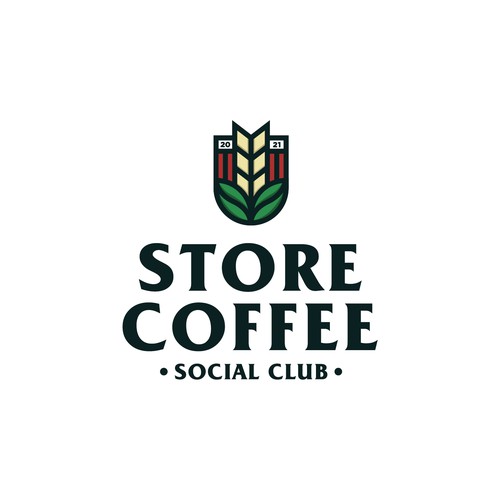 Logo design for store coffee