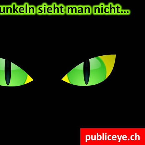 Spektakuläre Ideen & Designs zur Promotion des PublicEye gesucht!